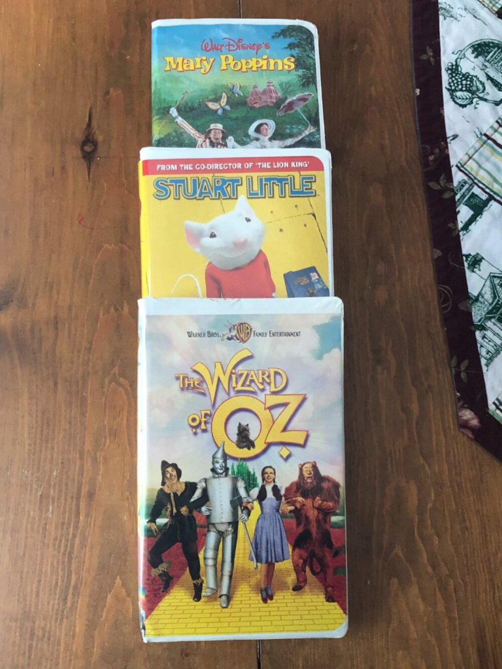 Vintage VHS Bundle- Classic Family Kids Movies Tapes